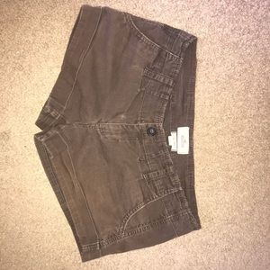 Hollister Brown Shorts